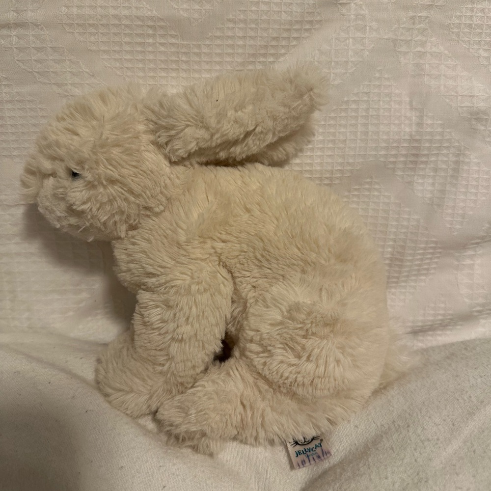 Jellycat Cream Stuffed Lamb Toy - Picture 2 of 2